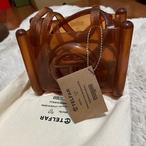 Brand new telfar x melissa small bag